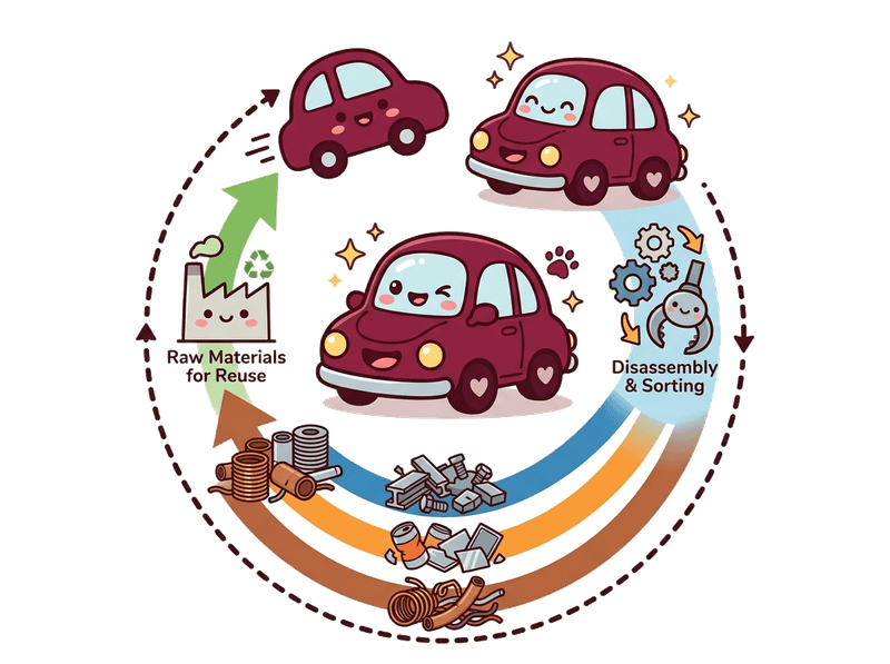 Environmentally responsible recycling