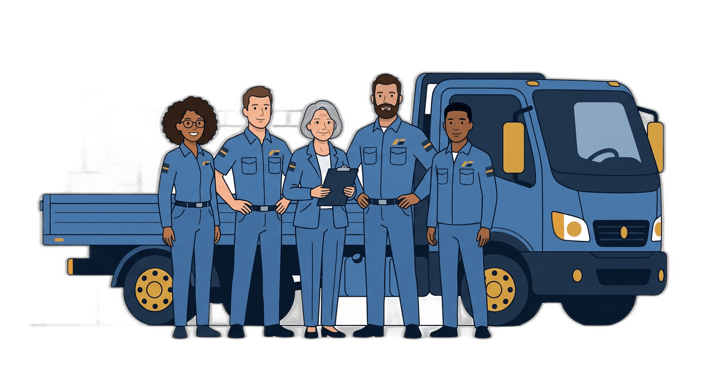 The 1st Auto Clear team