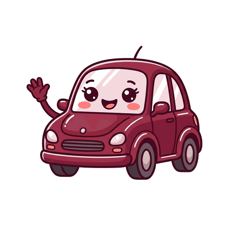 Scrappy mascot for Dulwich scrap car collection